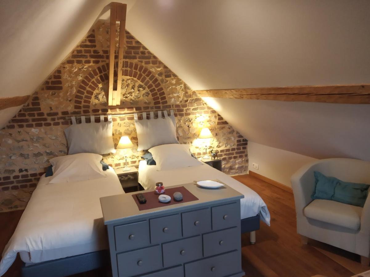 Eco-Gite La Chambre Du Vanneur Mentheville Eksteriør bilde